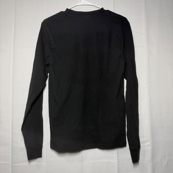 Mad Engine Ghostbusters Long Sleeve Shirt Small Black Distressed Logo Tee - Picture 2 of 4